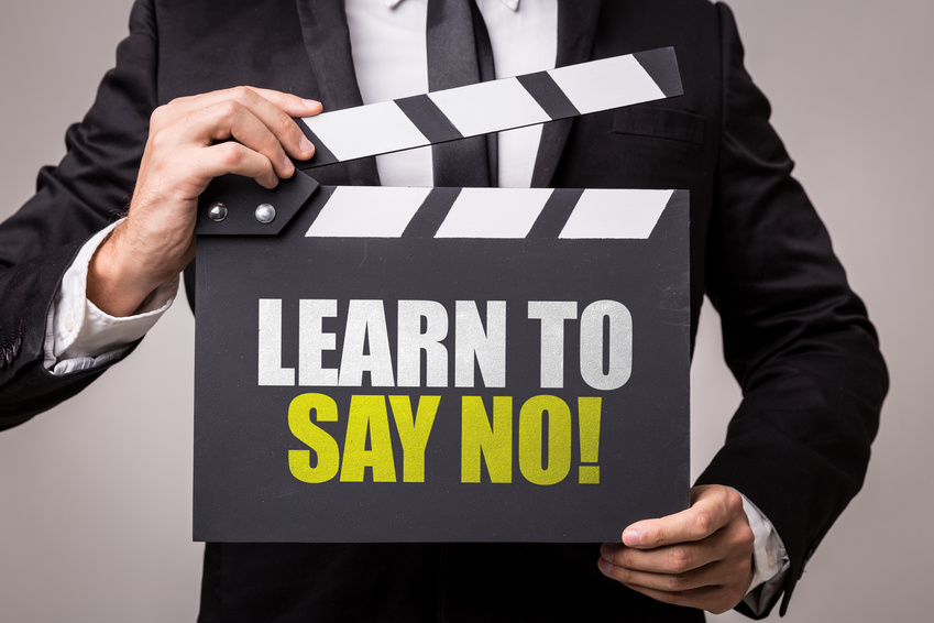 Learn to Say No!